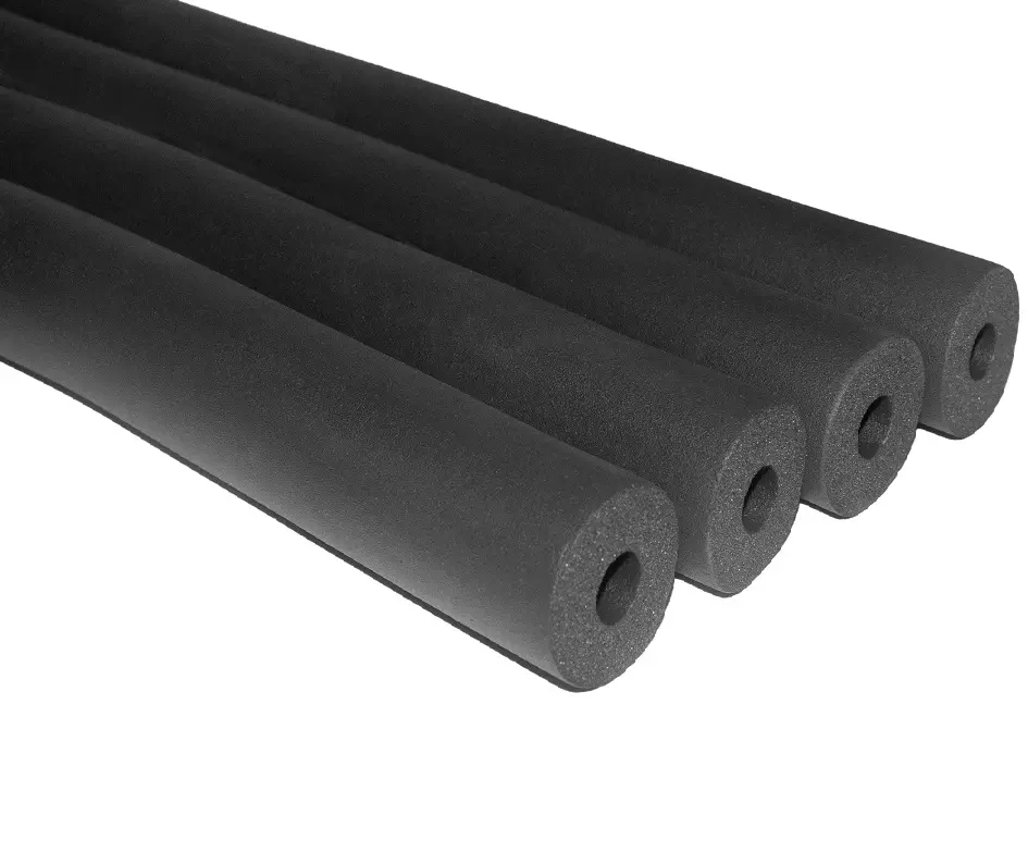 Bellsafe Fire Resistant 1-1/2" ID 13mm Thick 6 Ft Nitrile Rubber Pipe Insulation Rubber Tube