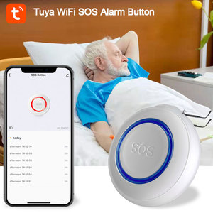 Precio de fábrica WiFi inalámbrico RF433M SOS botón de pánico para seguridad en el hogar PST-WE571 - Product Image 4