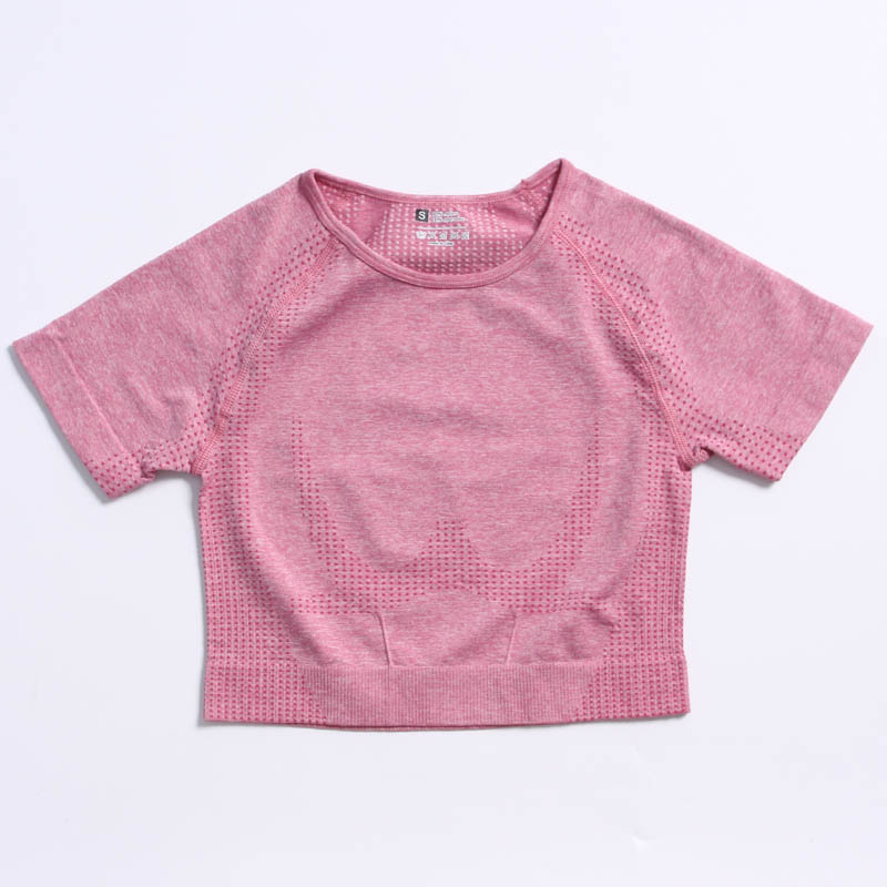 Pink short sleeve top