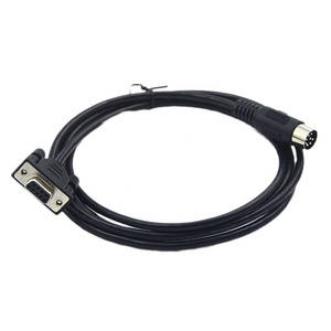 RS232 DB9 9-polige Buchse auf 8-poliges Mini-Din-Stecker adapter SPS-Programmier kabel - Product Image 2