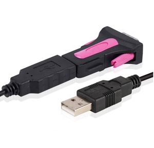 FTDI FT232RL USB 2.0型A到带DB9公适配器的串行RS232电缆