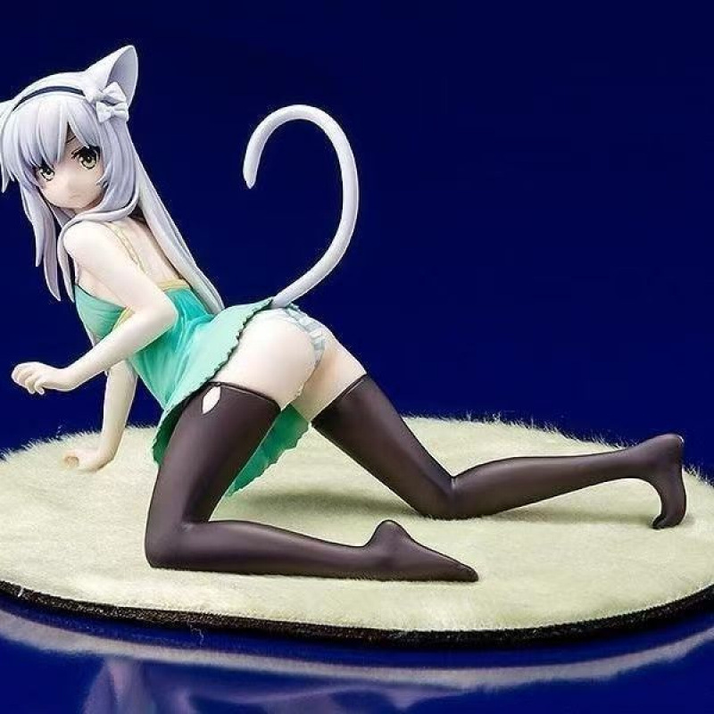 Fille chat