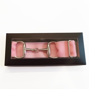 Miễn Phí Khắc Biểu Tượng Cửa Sổ Hộp Gói Không Có Moq 1.5 Inch 4Cm Rộng Snaffle Blet Với Snaffle Khóa Cưỡi Ngựa Bit Vành Đai - Product Image 4