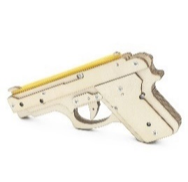 M-21, Pistolet à élastiques fait maison