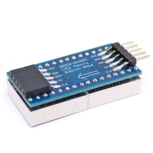 Rot/Gelb/Grün/Blau 0,8 Zoll 8x16 Punktmatrix-LED-Anzeige modul Anschließ bar Mehr mit SPI-Schnitts telle Kompatibel für Arduino - Product Image 4