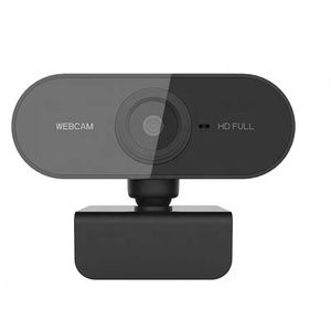 Full HD 1080P Webcam Computer PC Web kamera mit drehbaren Mikrofon kameras für Live-Übertragung von Video anrufen Konferenz arbeit - Product Image 1