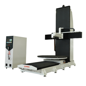 Eixo Single-ATC Five-<span class=keywords><strong>Axis</strong></span> Foam <span class=keywords><strong>CNC</strong></span> <span class=keywords><strong>Router</strong></span> Fácil Operar Core Components Motor Pump Engrenagem Motor Gearbox PLC Mold Usinagem De Madeira