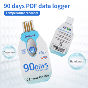 高灵敏度温度数据记录器USB温度记录器90天PDF报告实验室10000容量 - Product Image 3