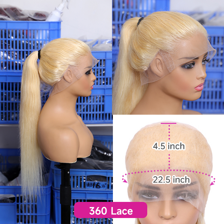 Blonde droite 360