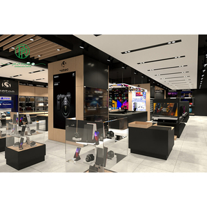 Pioneer-armario de exhibición de ordenador portátil para centro comercial, diseño de mesa de mostrador para tienda de ordenador - Product Image 3