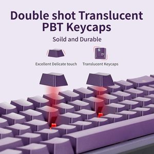 Yüzde 60 68 tuşları mavi anahtarı mekanik klavye anti-gölgelenme Gamer Teclado tip-c bilgisayar PC ergonomik 60% oyun klavyesi - Product Image 3