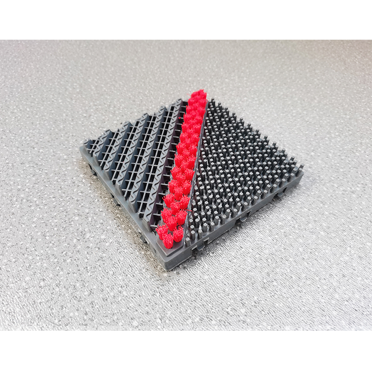 90cm*150cm Grey+red brush