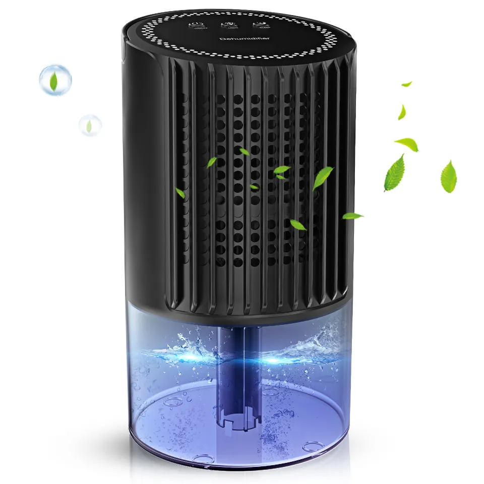 Factory Wholesale Cheap Dehumidifier Mini Convenient 7 LED Lights Full Water Shut Down Humidity Control Dehumidifier
