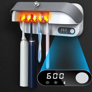 Giá đỡ bàn chải đánh răng thông minh Phòng tắm khử trùng bằng tia cực tím Máy làm sạch bàn chải đánh răng tốt nhất Máy khử trùng bàn chải đánh răng gắn tường có thể sạc lại bằng USB - Product Image 3