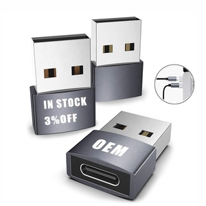 USB Type-C ตัวเชื่อมต่อ Micro USB FEMALE TO Type C MALE Converter สายโอนข้อมูล OTG - Product Image 1