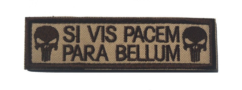 V00223-1 Tira Larga SI VIS PACEM Barro