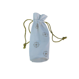 Özel Logo çok renkler ve boyutları İpli kozmetik ambalaj torbalar yuvarlak alt kadife parfüm şişe çantaları - Product Image 1