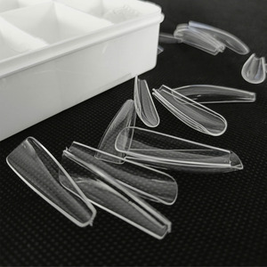 ปลายเล็บปลอมแบบเต็มกล่องติดโลโก้ตามสั่งไม่โหดร้ายทนทาน - Product Image 1