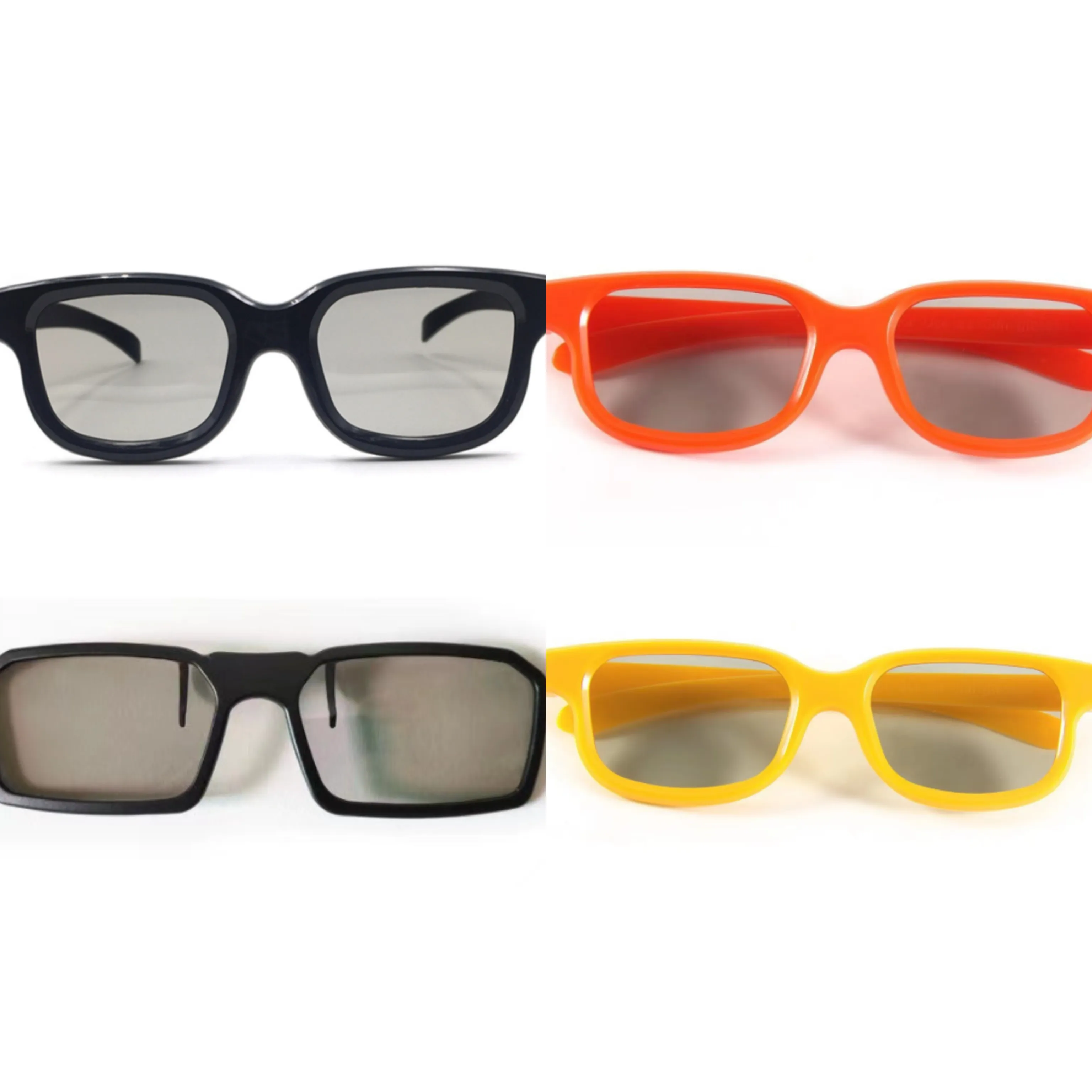 Оптовая продажа, 3d-очки для взрослых и детей, для кинотеатра и пассивных 3d-тв-проекторов, 3d-фильмы, очки