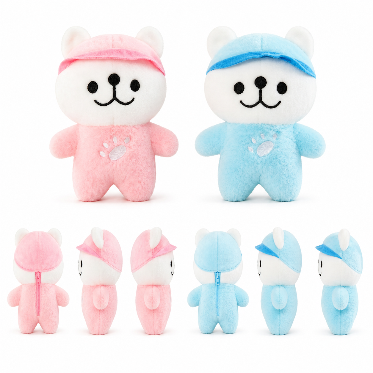ตุ๊กตาผ้า 2 ตัว (ติดต่อเราเพื่อรับแคตตาล็อกที่มีมากกว่า 6000 แบบ)