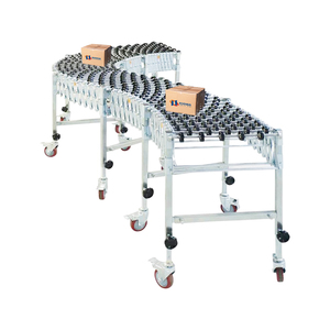 Roller <strong>Conveyor</strong> Manufacturer <strong>Container</strong> Truck <strong>Unloading</strong> <strong>Loading</strong> and <strong>Unloading</strong> Flexible Expandable Roller <strong>Conveyor</strong> for Box Carton - Product Image 3