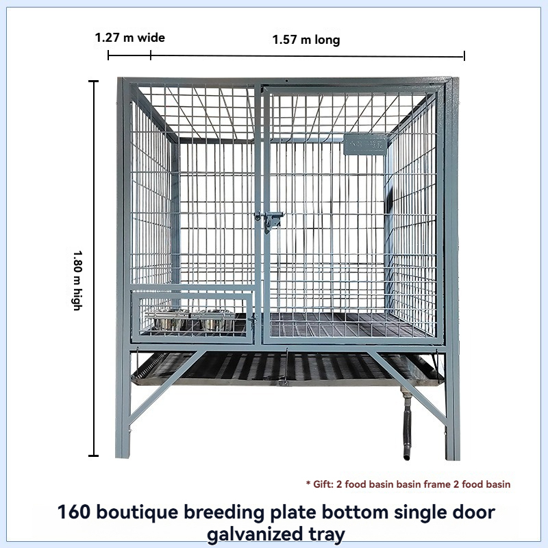 160 tablero de cría premium + bandeja galvanizada