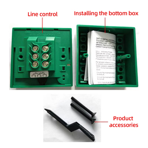 alarmmörser, notknopf, zugriffskontrolle 86-kästen, manuelles alarm glas zum schlagen, notfall-ausgang, feuerschutz - Product Image 4