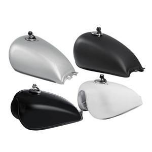 9L 2.4 Gal evrensel Cafe Racer motosiklet gaz yakıt tankı Retro Vintage yağ tankı ile kapatma başlığı Suzuki GN125 için tüm Model - Product Image 1