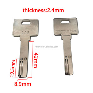 JS N206 günlük anahtar boşlukları yeni 206 yüksek güvenlik anahtarının boş İsrail anahtarı boş - Product Image 2
