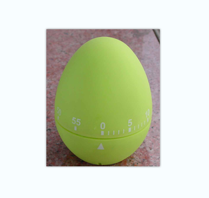 Egg Shape Silicone Mechanical Kitchen <strong>Timer</strong> Countdown <strong>Timer</strong> for Cooking - Product Image 2