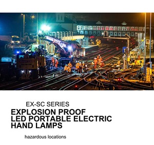 โคมไฟ LED ทำงานด้วยมือไฟ LED ป้องกันการระเบิดไฟฉายรักษาความปลอดภัยพร้อมการตรวจสอบรายการ ATEX iecex และไซต์งาน - Product Image 5