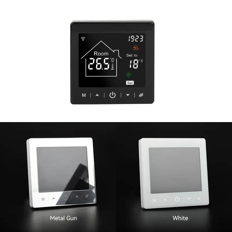 Termostato WIFI TUYA App funziona con Alexa casa sistema di riscaldamento a pavimento Smart life per il calore dell'acqua della caldaia e riscaldamento elettrico