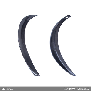 עבור bmw 1 סדרה <span class=keywords><strong>e82</strong></span> coupe sedan p סגנון פחמן סיבי ספוילר תא המטען כנף 2007-2013