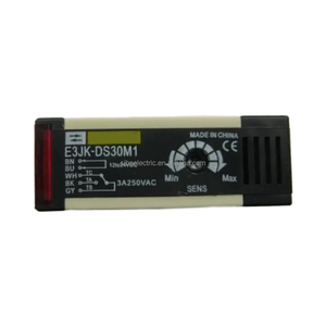 Interruptor fotoelétrico <span class=keywords><strong>E3JK</strong></span>-<span class=keywords><strong>DS30M1</strong></span> DC 12 ~ 24V, 90-250vac Reflexão Difusa Interruptor Infravermelho <span class=keywords><strong>Sensor</strong></span> fotoelétrico