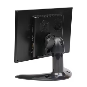 Monitor LCD industrial portátil de 7 pulgadas compatible con OEM, pantalla LCD pequeña IPS 1024x600, interfaz USB HDM AV VGA, señales múltiples