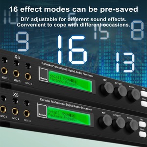 X5 Procesador de efectos de audio digital DSP profesional Berase karaoke sistema de audio Depuración de computadora - Product Image 5