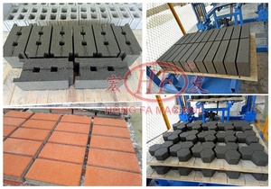 Máquina para fazer blocos de concreto com face dividida, máquina para fazer blocos de concreto para rochas, estoque nos EUA, para venda