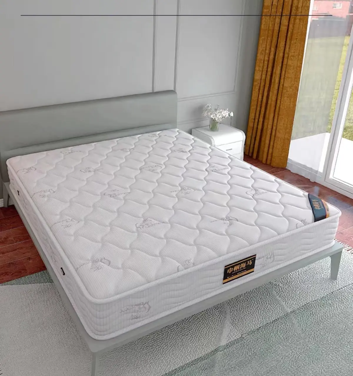 High quality 20cm height hotel spring king size mattress home furniture