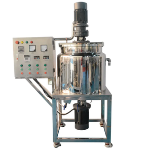Küçük karıştırma makinesi kozmetik vakum emülgatör mikseri homojenleştirici kozmetik 50 litre mikser - Product Image 3
