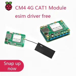 CM4 4G modulo CAT1, esim driver free raspberry Pi,NVIDIA Jetson Nano ,orange Pi,ARM9,UART o USB comm ,Ubuntu ,RPi OS,Linux - Product Image 2