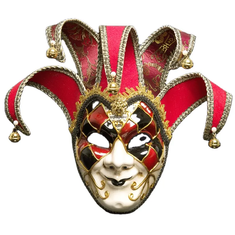 2024 festa in maschera spettacolo di Mardi Gras veneziano maschera per feste maschera per adulti maschera di carnevale di Halloween per adulti uomini donne