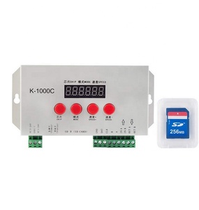 K-1000C DMX512 WS2811/6803/8806/1903 цифровой адресуемый программируемый Pixel LED sd-карта DMX контроллер - Product Image 2