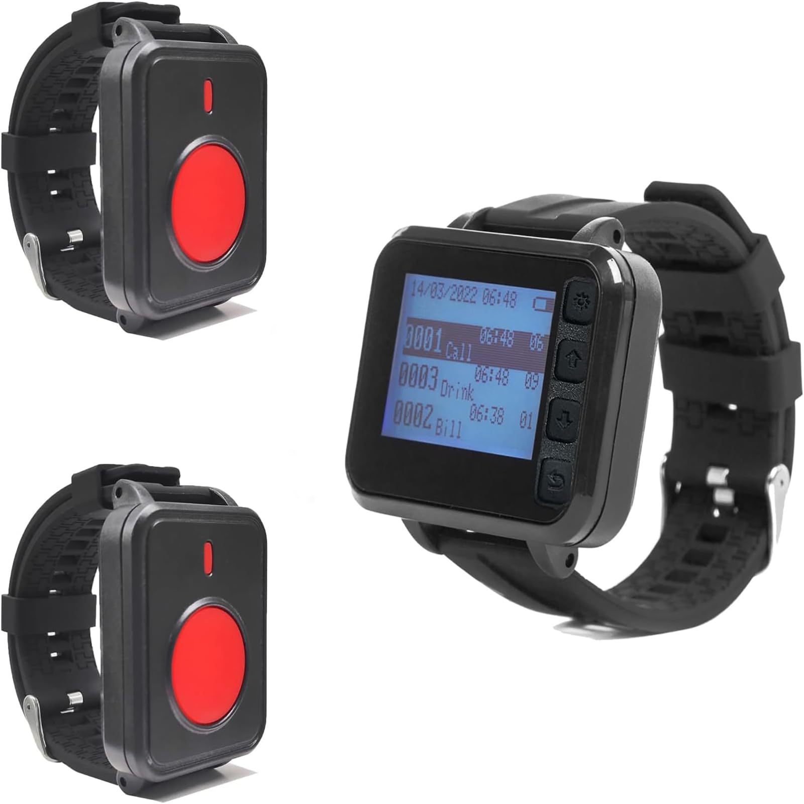 Black-1 watch 2 button