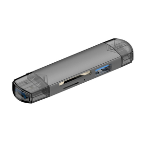 6合1 OTG读卡器USB3.0至C型微型USB适配器闪存驱动器智能存储卡读卡器TF相机迷你sd卡读卡器 - Product Image 2