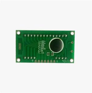7 pin del connettore di interfaccia seriale SPI 7 segmento contatore di energia LCD display 6 cifre segmento display LCD con bordo di driver LCD HT1621 - Product Image 3