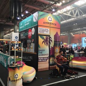 Trung Quốc chi phí thân thiện Modular Khuyến mãi tiếp nhận truy cập bàn xung quanh triển lãm hiển thị Booth cho hiển thị - Product Image 2