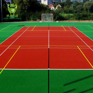 Green Tower Factory Alta Qualidade Fácil Instalação PP Plastic Turf Tênis Basquete Padel Court Grama <span class=keywords><strong>Artificial</strong></span>