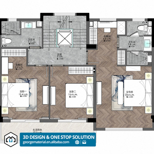 3D Architect & Urban Designerカスタムワンストップソリューションヴィラ建築モダンデザインサービス会社 - Product Image 2