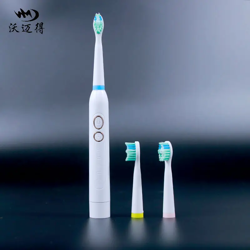Mini cepillo de dientes eléctrico personalizado, cuidado bucal profesional, alimentado por batería, cepillo de dientes sónico vibrador, cepillo de dientes para uso doméstico