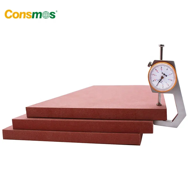 ราคาถูก2มม.-40มม. สีชมพูทนไฟ FR MDF Board สารหน่วงไฟ MDF